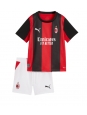 Otroške Nogometnih dresov AC Milan Christopher Nkunku #18 Domači 2026-27 Kratki rokavi (+ hlače)
